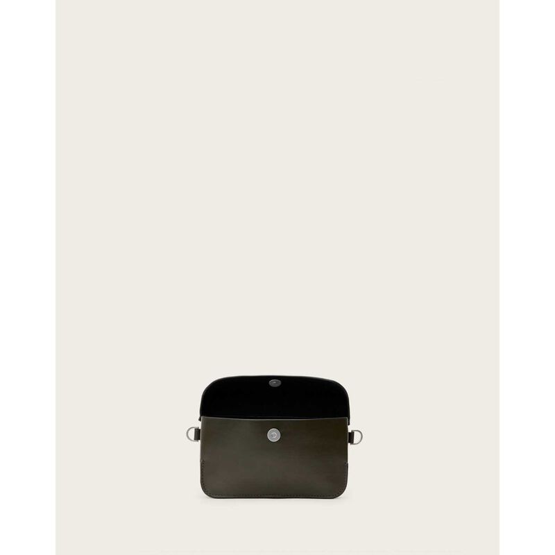 AllSaints Zoe Adjustable Leather Crossbody Bag image number 1